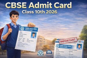 CBSE Class 10th Admit_Card जारी