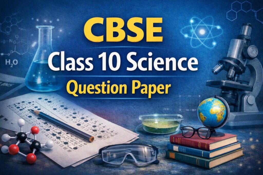 CBSE Class 10 Science Question Paper
