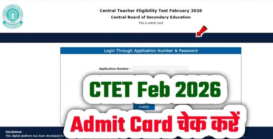 CTET Admit Card