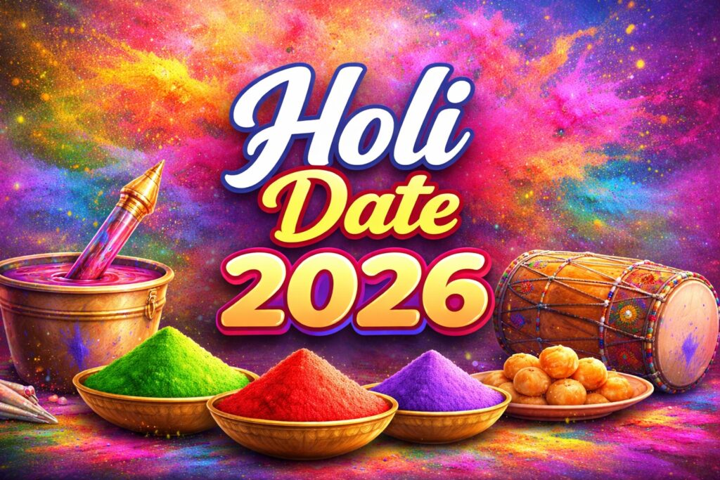 Holi Date 2026