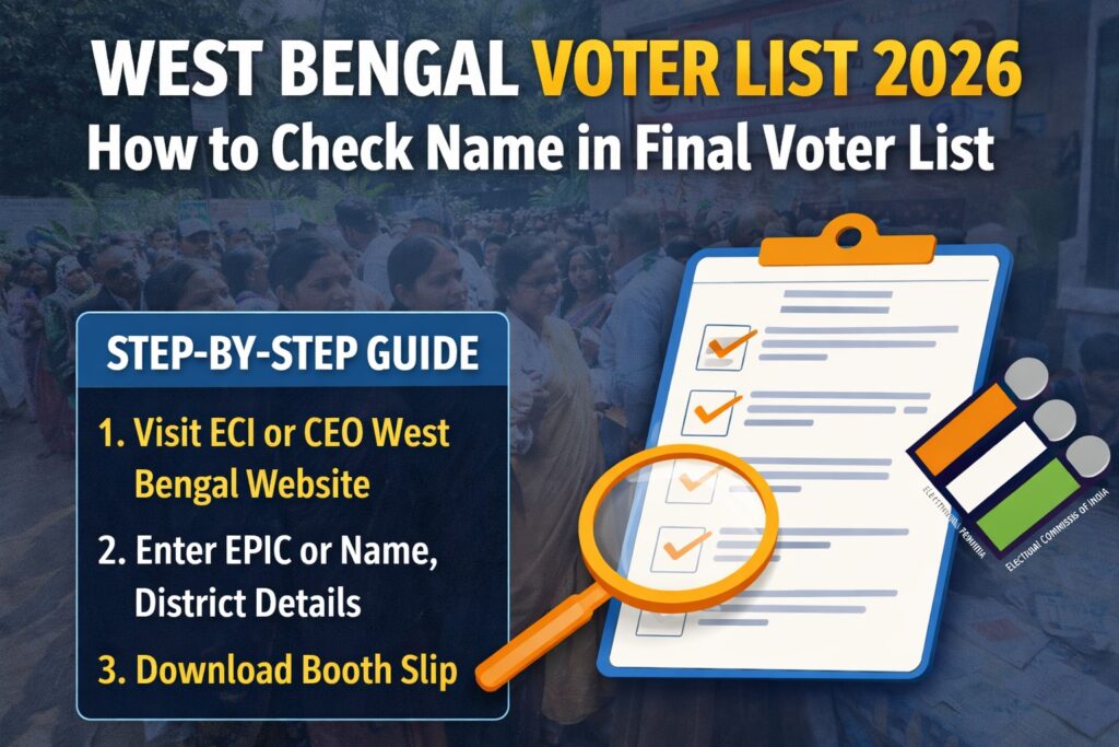 West Bengal Voter List 2026
