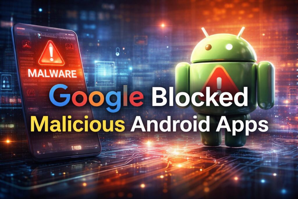 Google Blocked Malicious Android Apps