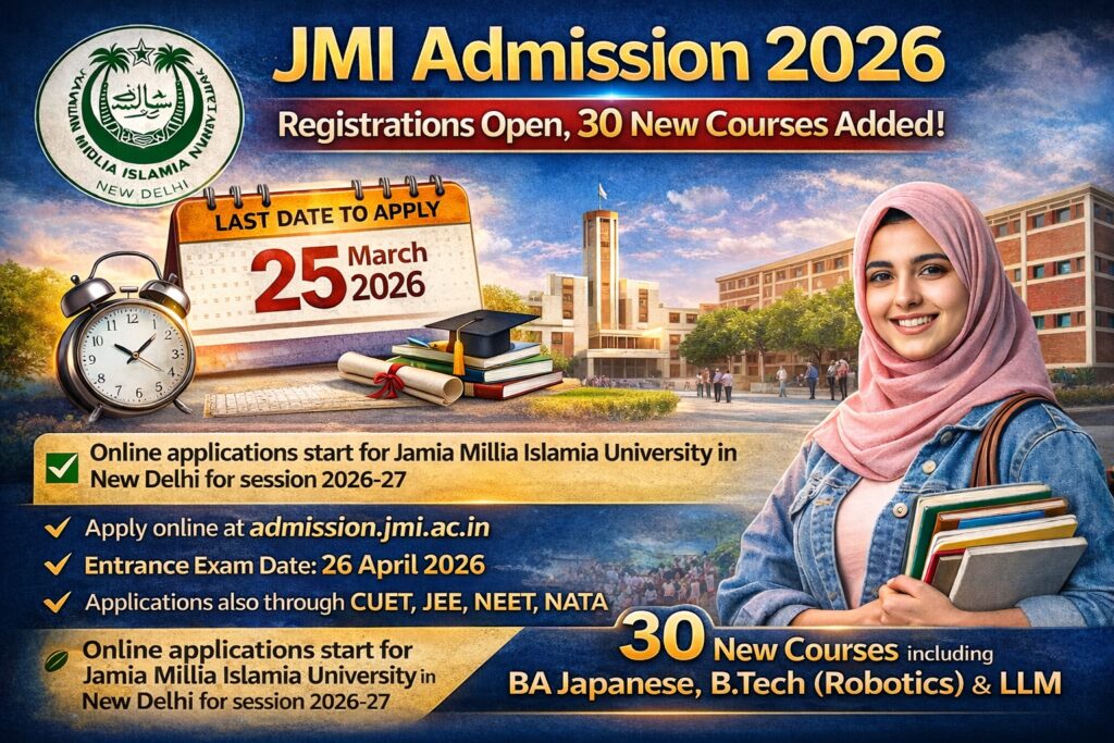JMI Admission 2026
