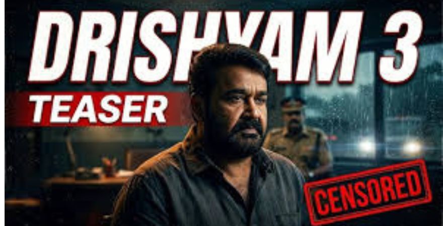 Drishyam 3 Teaser Censored मोहनलाल की वापसी