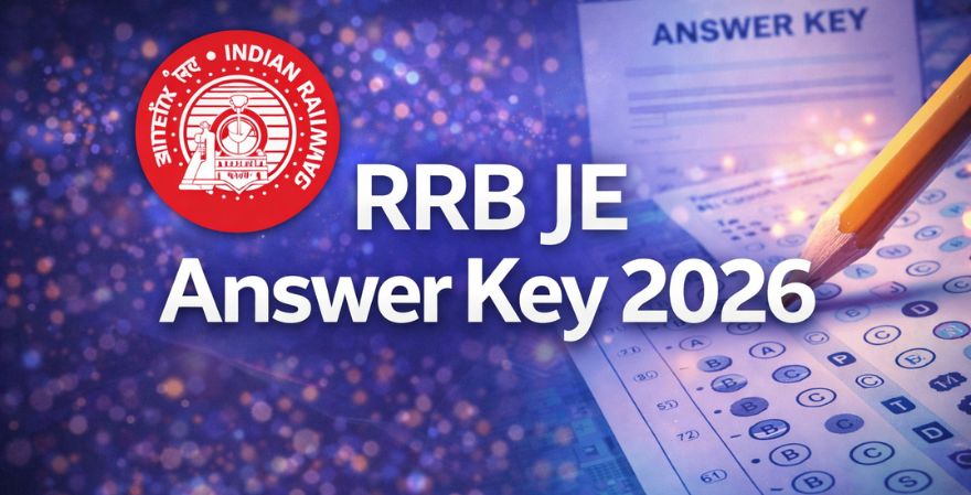 RRB JE Answer Key 2026