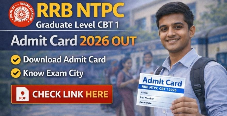 RRB NTPC Admit Card 2026