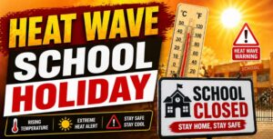Heat Wave School Holiday