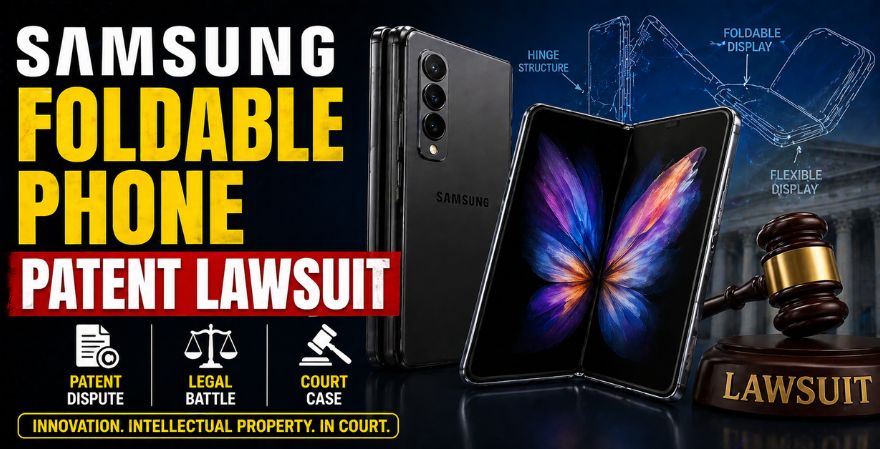 Samsung Foldable Phone Patent Lawsuit