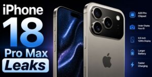 iPhone 18 Pro Max Leaks 2026